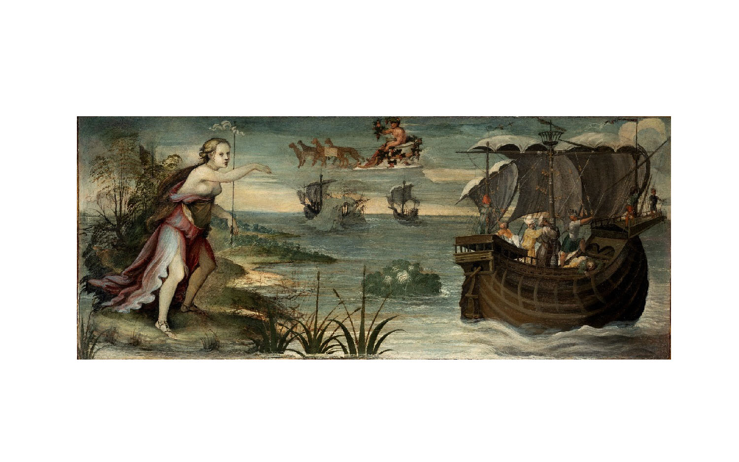 2 CHIGI Girolamo del Pacchia Arianna abbandonata